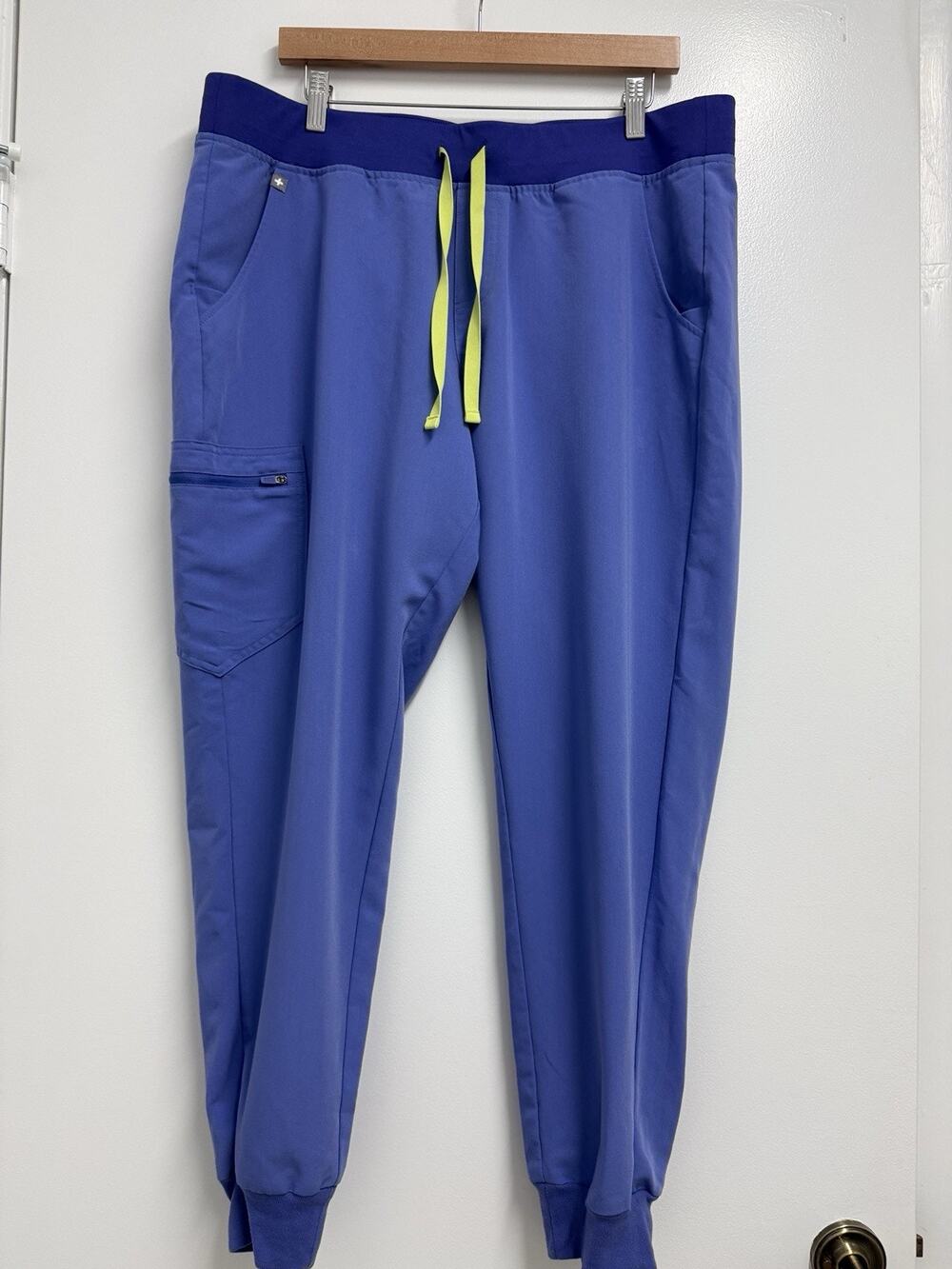 Figs Zamora Jogger Scrub Pants Womens XL Purple Technical Collection